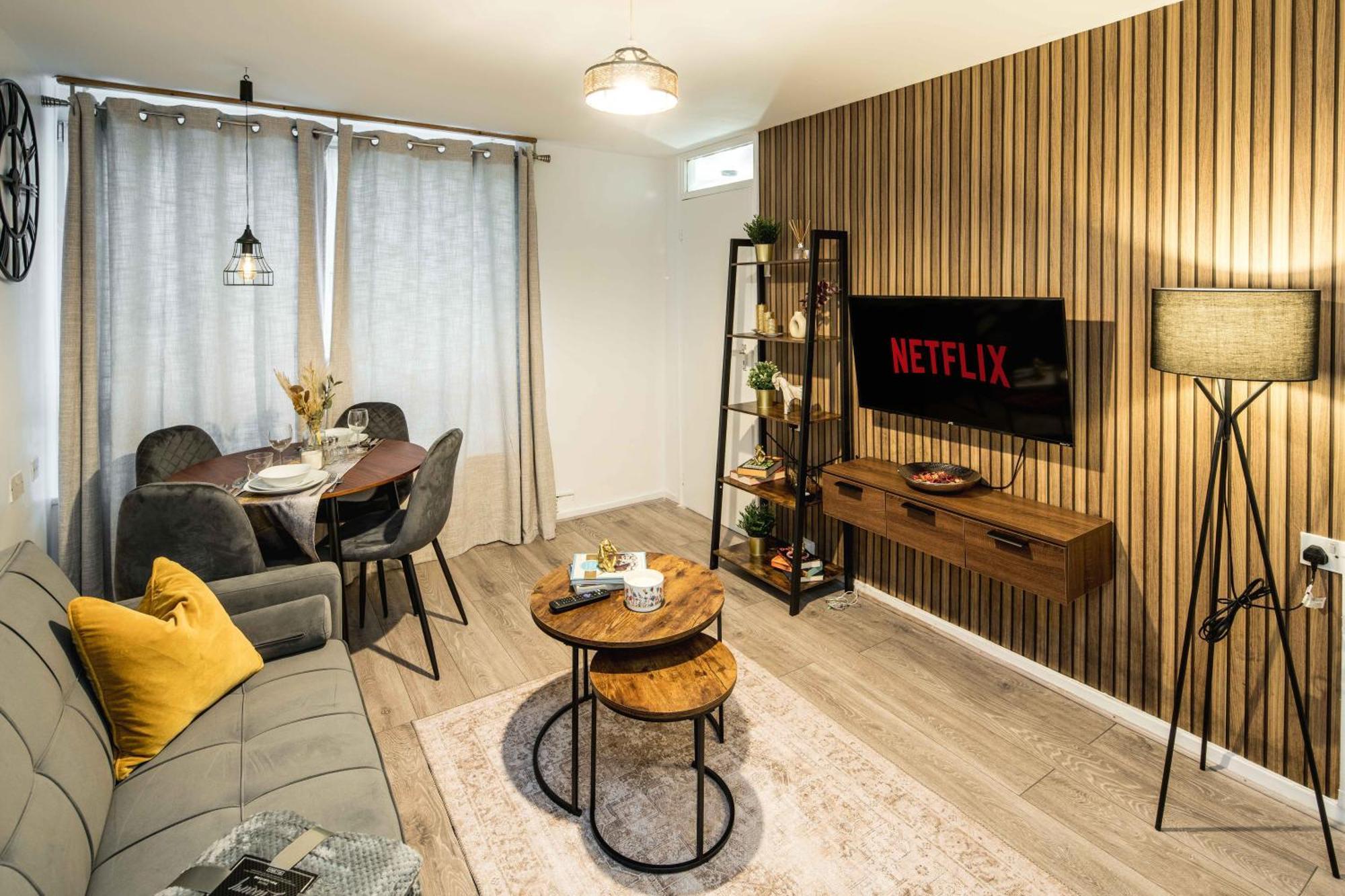 Family-friendly 1-bedroom In Apartamento *